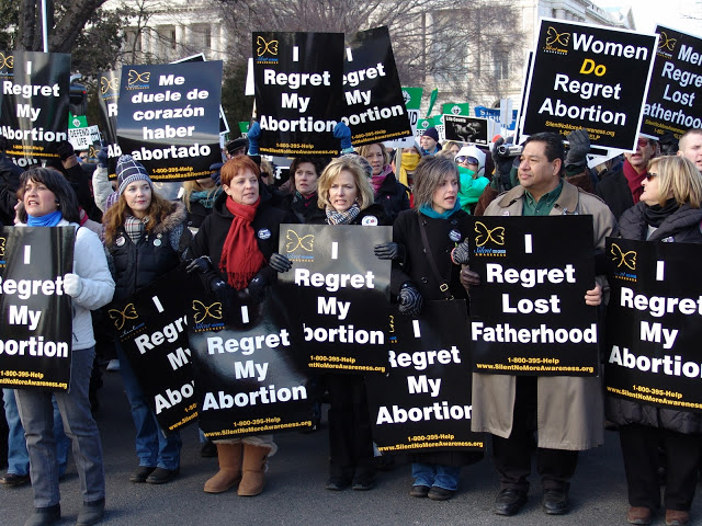 I regret my abortion, I regret lost fatherhood