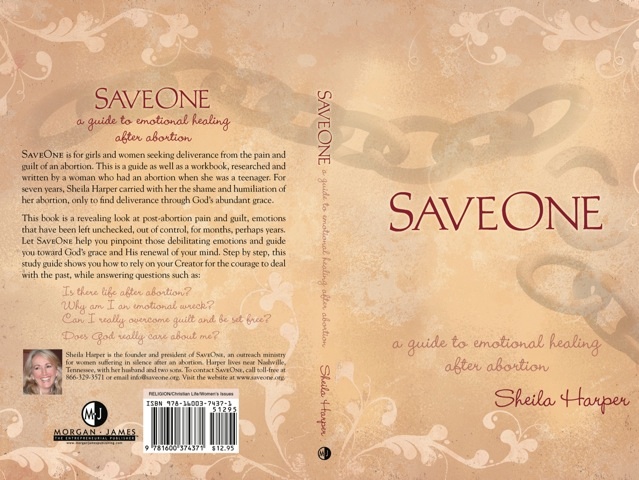 Корица на книгата-ръководство за възстановяване след аборт SaveOne