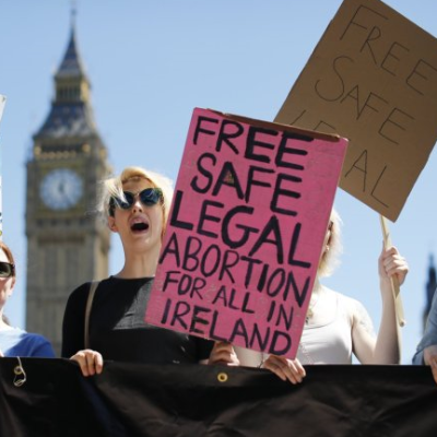 Защитници на абортите в Ирландия
